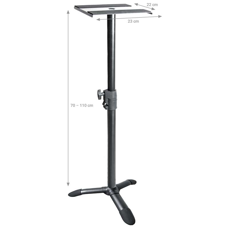 Studiomonitorset mit 2 Stativen (20kg)