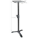 Studiomonitorsæt med 2 stativer (20kg)