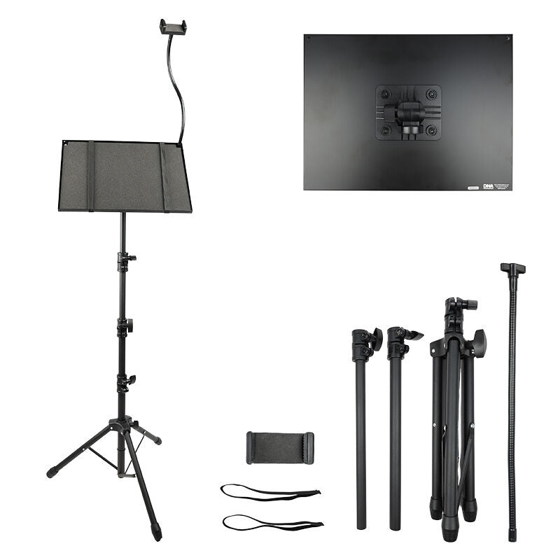Laptop- und Projektorstativ mit Smartphonehalter