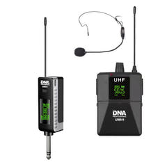 DNA UWH 1 Drahtloses Headset Mikrofone System mit Bodypack