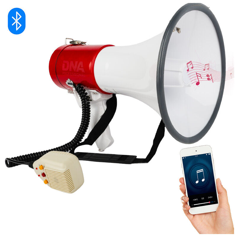 DNA MEGA2 Megafon 50W mit Bluetooth, USB, AUX & MicroSD