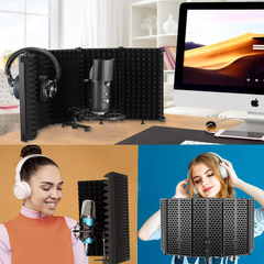 mikrofone-Reflexionsfilter für Studio und podcast