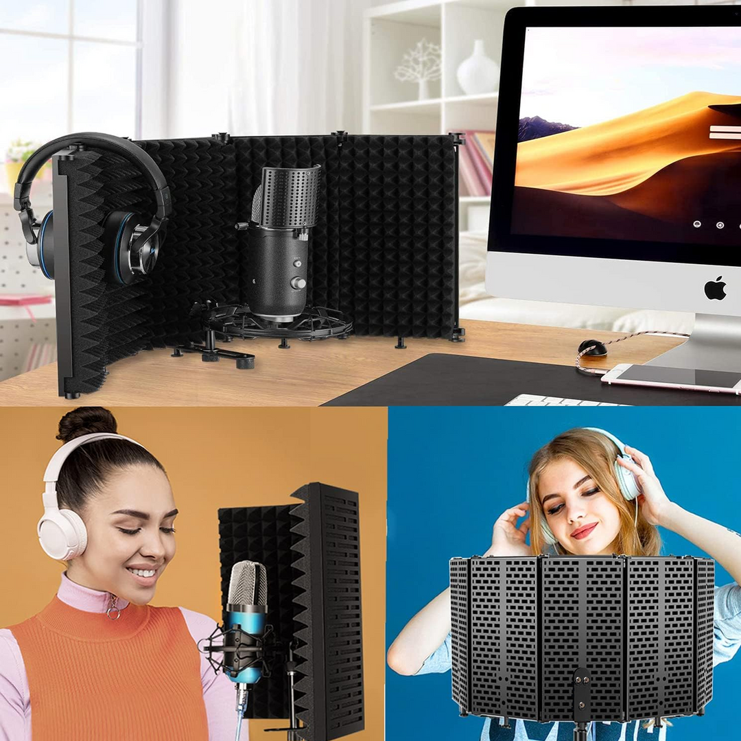 mikrofone-Reflexionsfilter für Studio und podcast