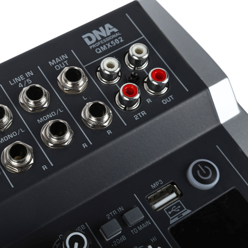DNA QMX502 Audiomixer 5 Kanäle