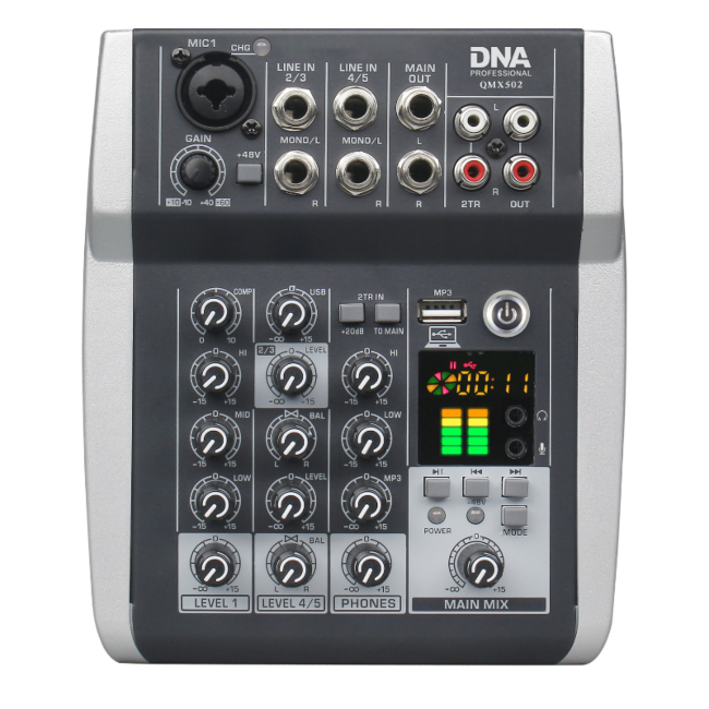 DNA QMX502 Audiomixer 5 Kanäle