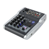 DNA QMX502 Analog Audiomixer 5 Kanäle Blau