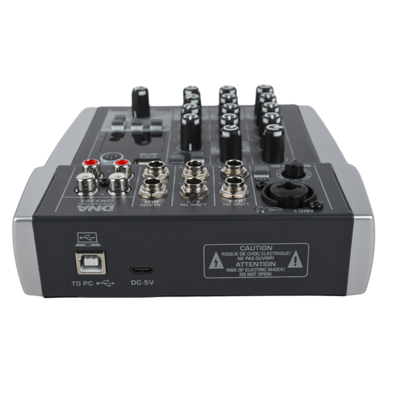DNA QMX502 Audiomixer 5 Kanäle