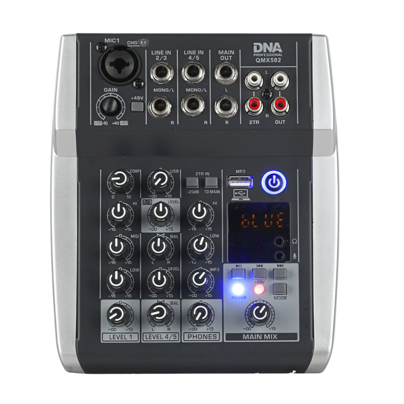 DNA QMX502 Audiomixer 5 Kanäle
