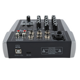 DNA QMX502 Analog Audiomixer 5 Kanäle Blau