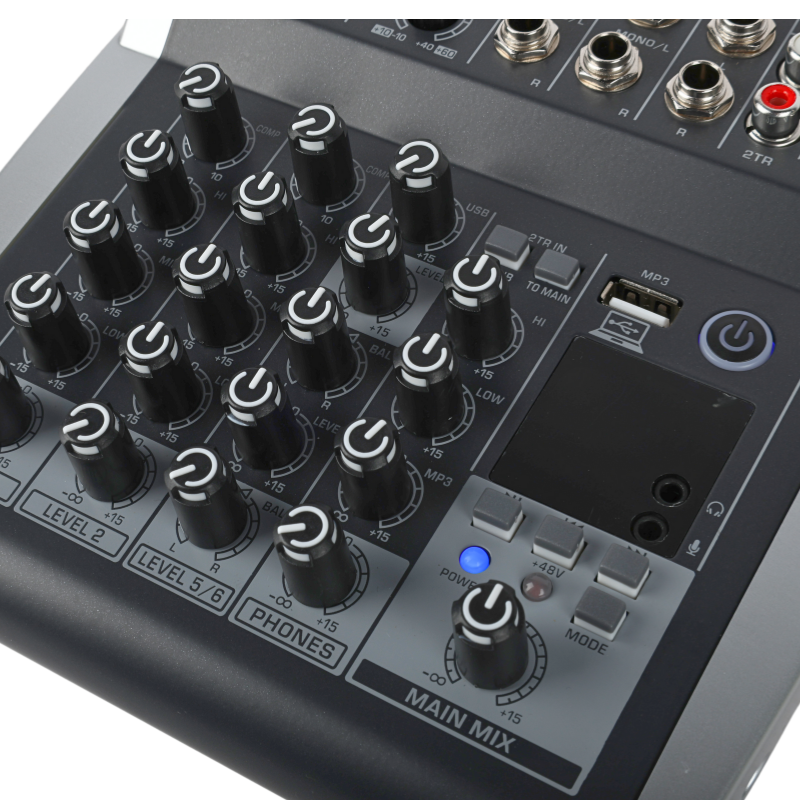 DNA QMX602 Audiomixer 6 Kanäle