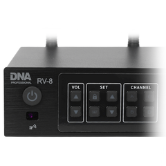 DNA RV-8 Drahtloses UHF Mikrofone-Set mit 8 Handmikrofonen