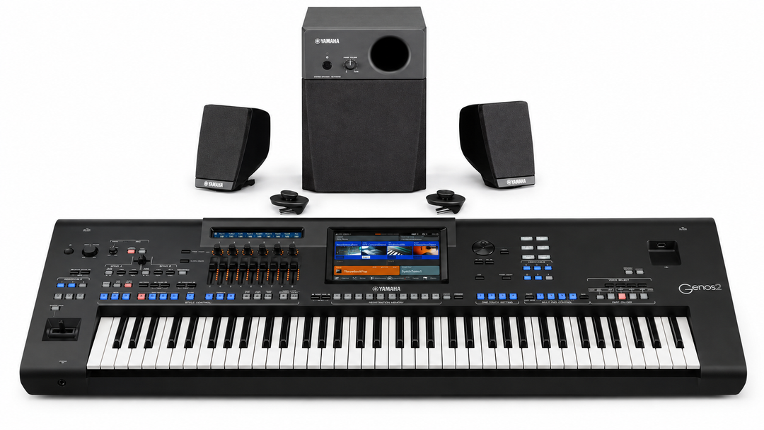 Yamaha Genos 2 keyboard/Lautsprecherpaket