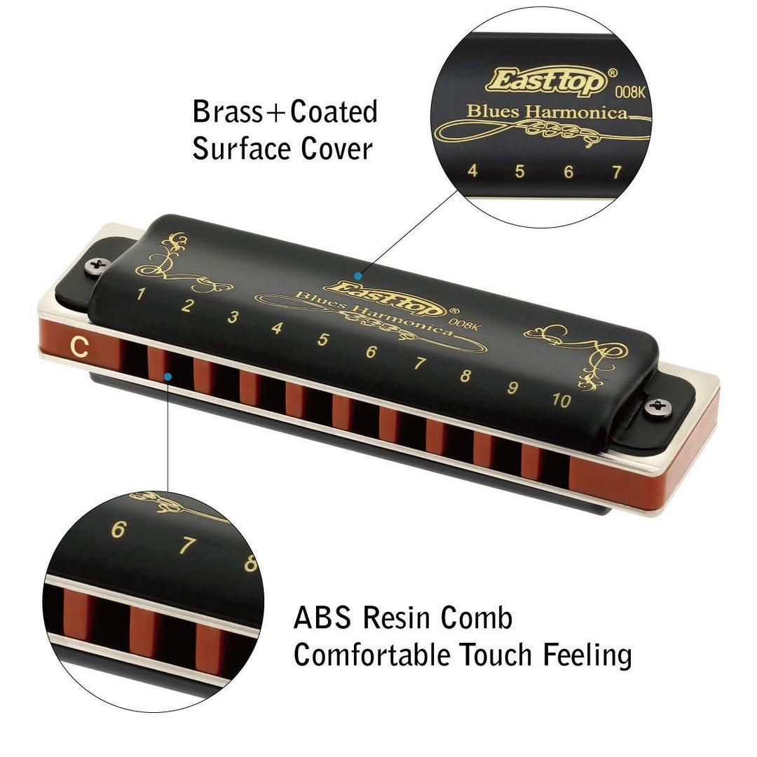 Easttop T008K Diatonische Harmonikas (Bb)