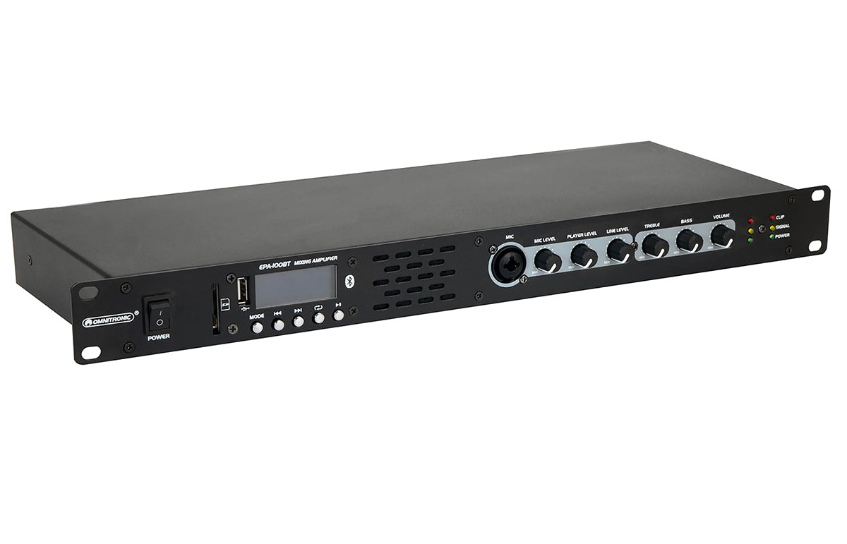 Omnitronic EPA-100BT Mixing Amplifier