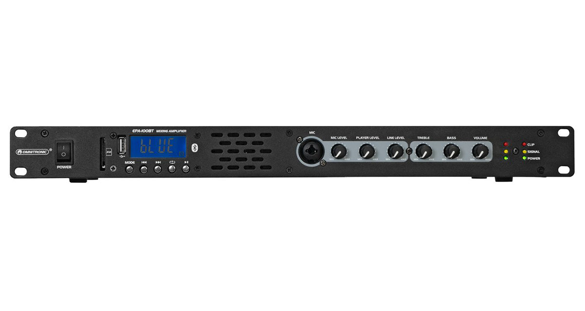 Omnitronic EPA-100BT Mixing Amplifier