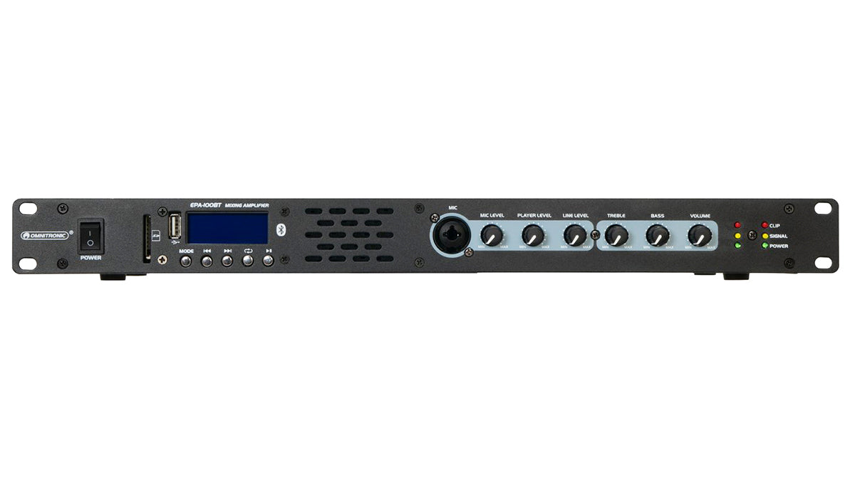 Omnitronic EPA-100BT Mixing Amplifier