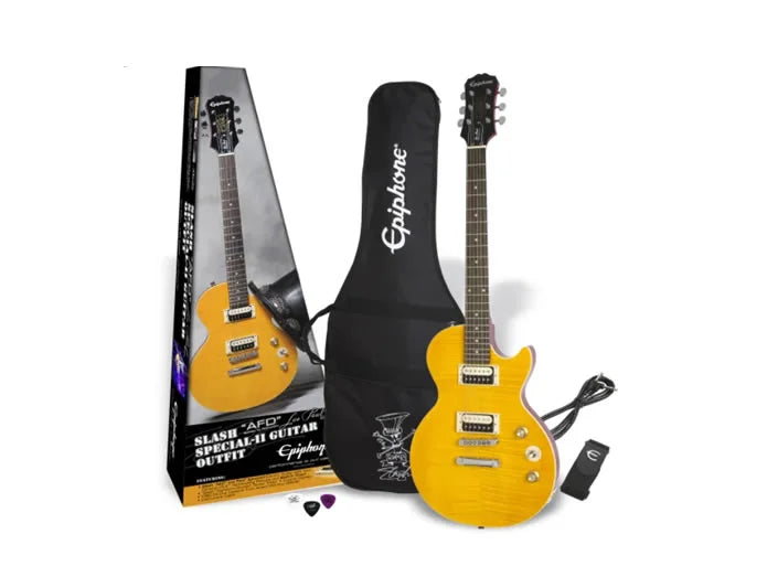 Epiphone Slash AFD LP Special-II Electric Guitar Package (Appetite Amber)