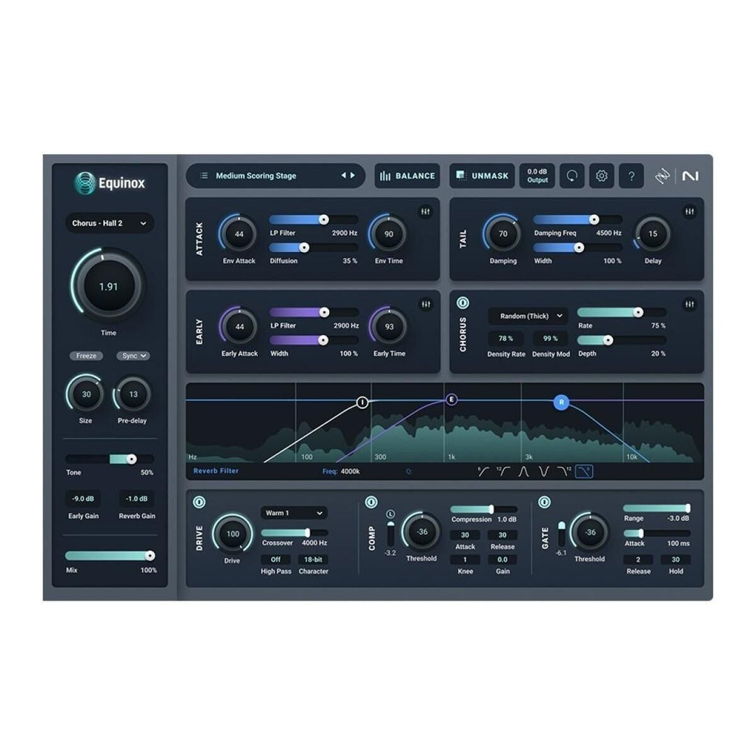 Equinox: CRG von Strat 3D, Symph 3D, 3D Reverb B