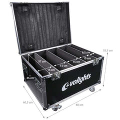 EVOLIGHTS 60x10W RGBW LED Wandleuchte 4-in-1
