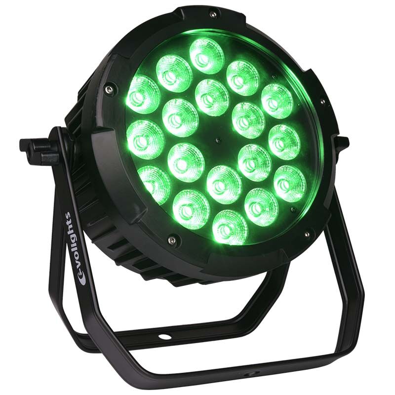 Evolights Glaze PAR IP65 LED-spot – RGBW