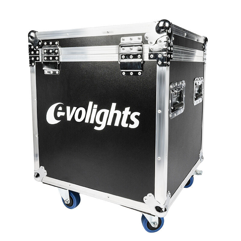 Flightcase für 2 x Evolights Lumeno