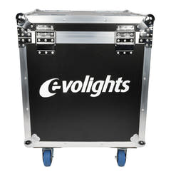 Flightcase für 2 x Evolights Lumeno