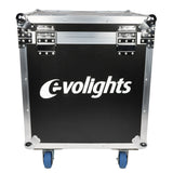 Flightcase für 2 x Evolights Lumeno