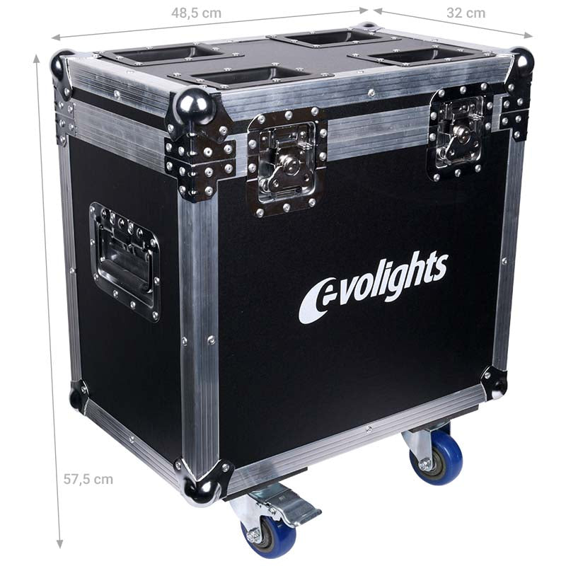 EVOLIGHTS NEO CASE BEAM SPOT 100W Transport Case für 2 moving heads