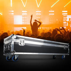 Flightcase für 2 x Evolights Lumen Roto