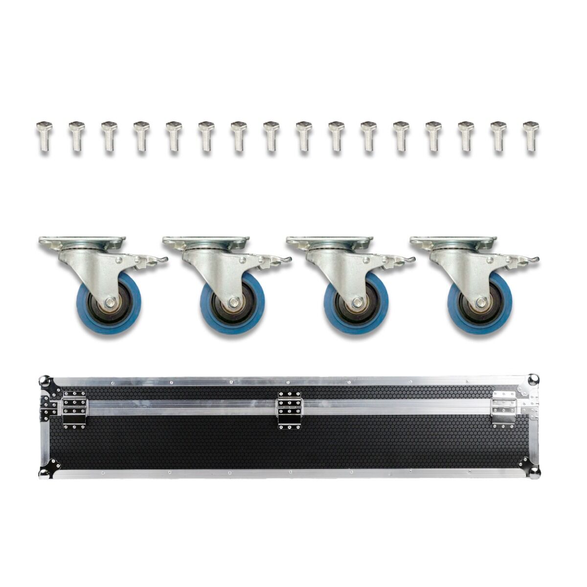 Flightcase für 2 x Evolights Lumen Roto