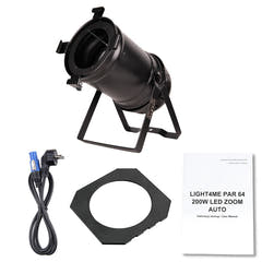 Light4Me PAR 64 200w LED-Zoom