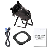 LIGHT4ME PAR 64 200W LED ZOOM AUTO Bühnenscheinwerfer