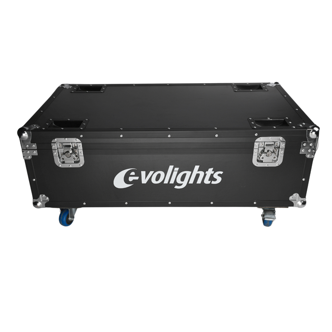 Flightcase für 6 Evolights Pixel Bar 18x10W RGBW