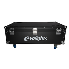 Flightcase für 6 Evolights Pixel Bar 18x10W RGBW