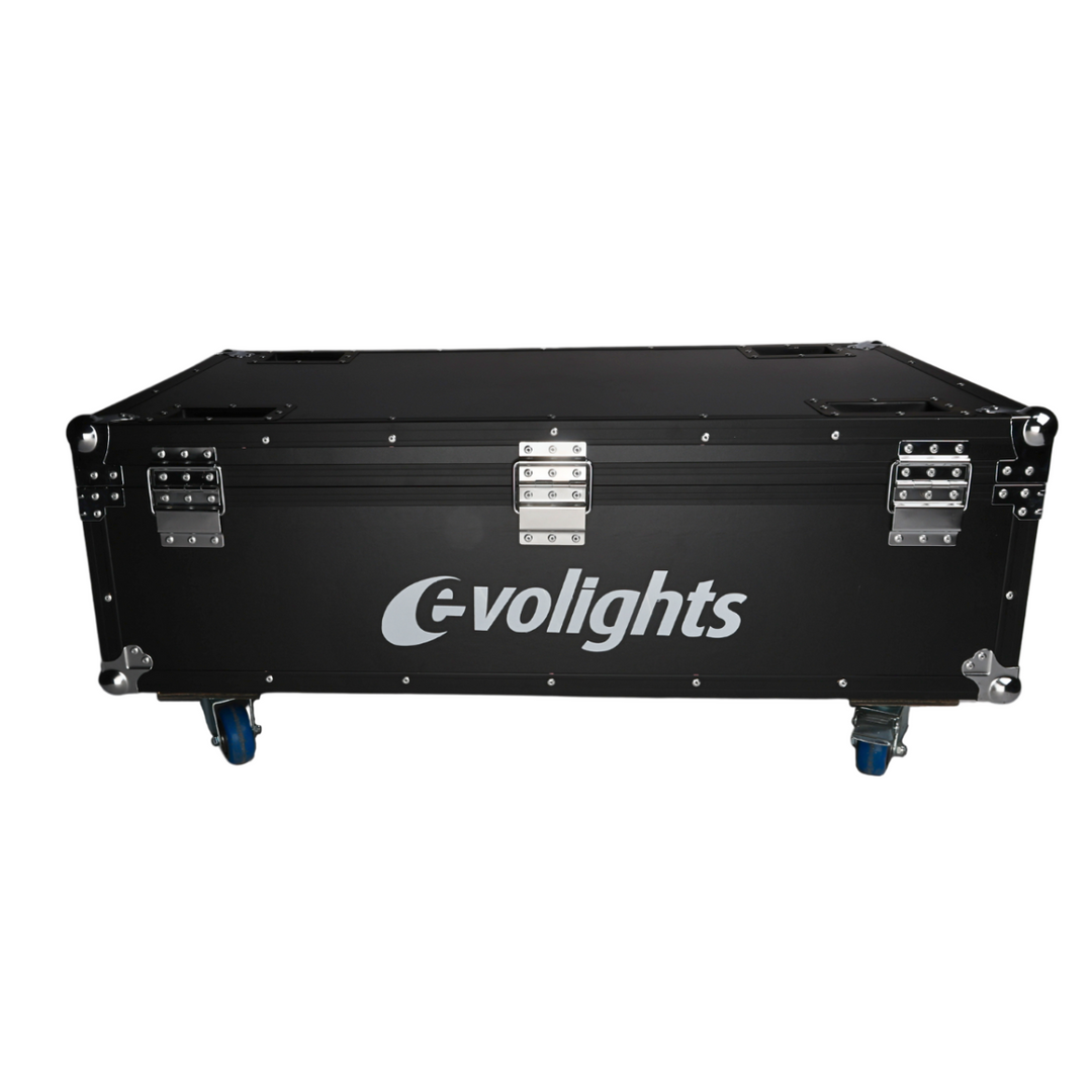 Flightcase für 6 Evolights Pixel Bar 18x10W RGBW