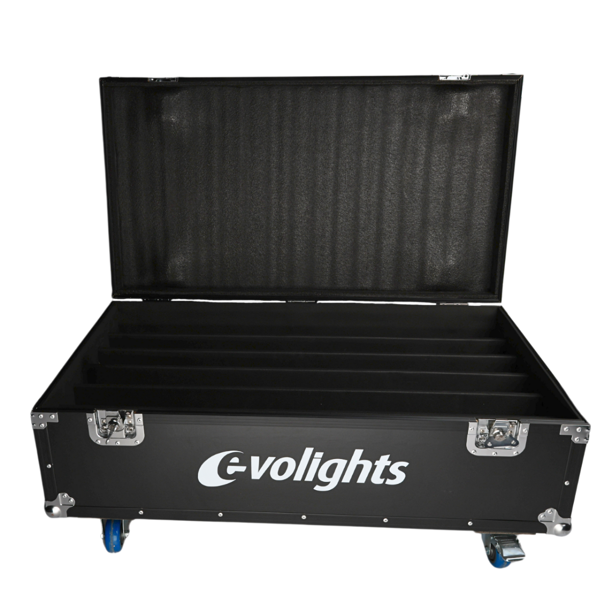 Flightcase für 6 Evolights Pixel Bar 18x10W RGBW