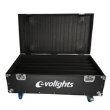Flightcase für 6 Evolights Pixel Bar 18x10W RGBW