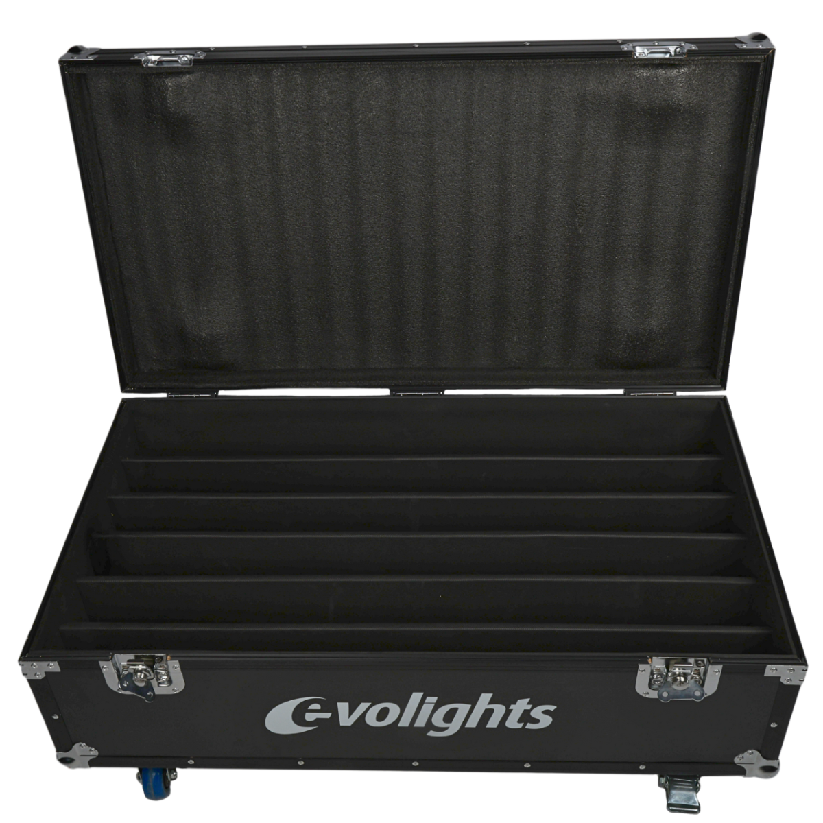 Flightcase für 6 Evolights Pixel Bar 18x10W RGBW
