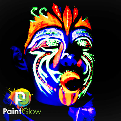 UV body- and facepaint 50 ml.