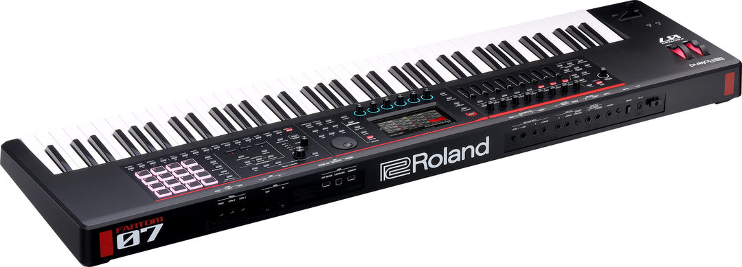 Roland Fantom-07 76 Synthesizer (Schwarz)