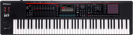 Roland Fantom-07 76 Synthesizer (Schwarz)