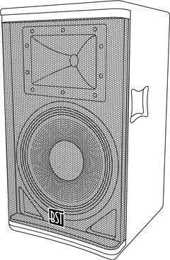 BST SA15DSP - Aktiver PA Lautsprecher (600W, 15")