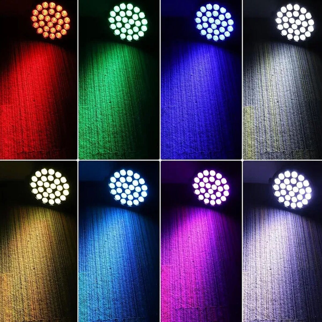 LIGHT4ME FLAT PAR 27 IR RGBW