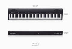 Roland GO:PIANO88PX Keyboard (Schwarz)