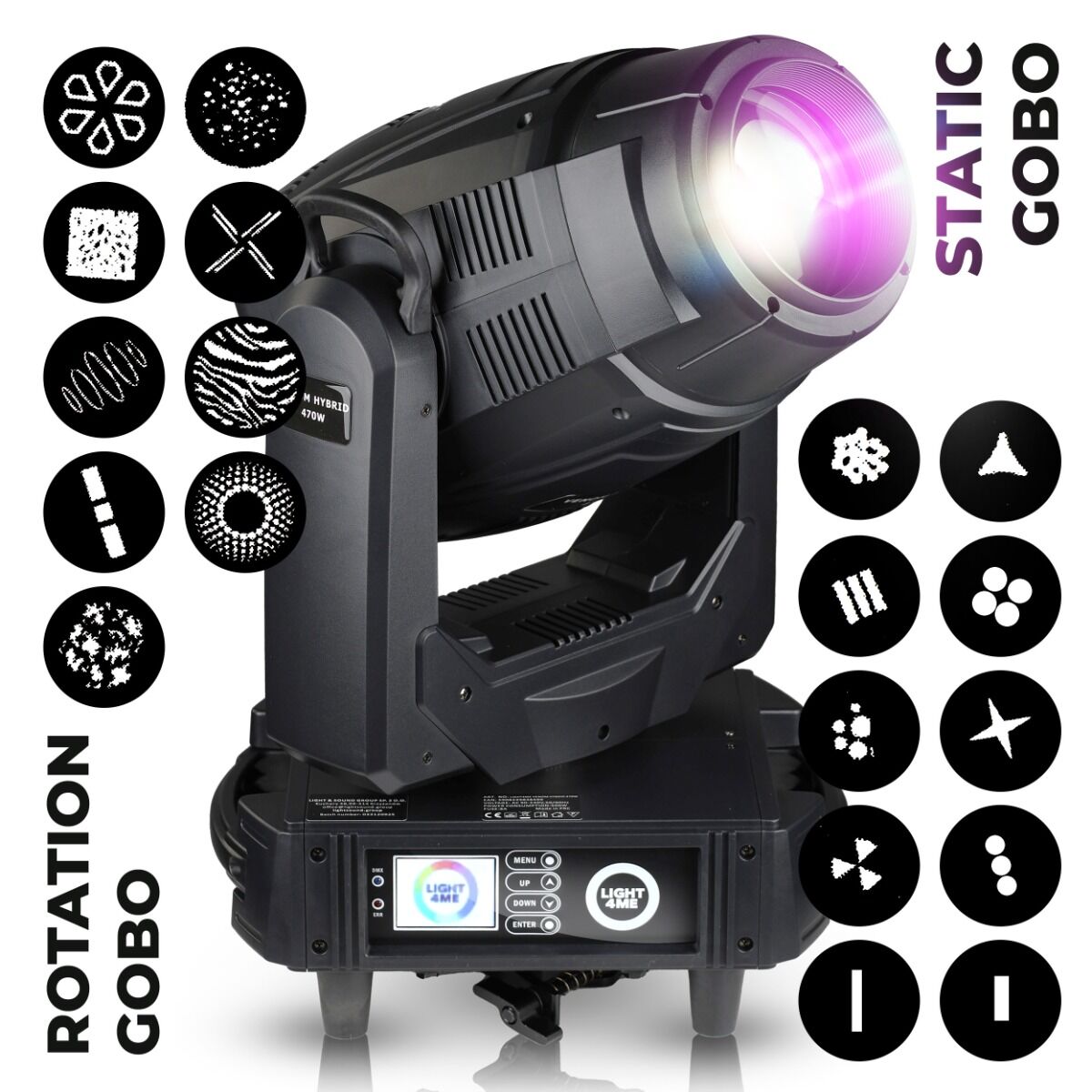 Light4Me Venom Hybrid 470W LED CMY