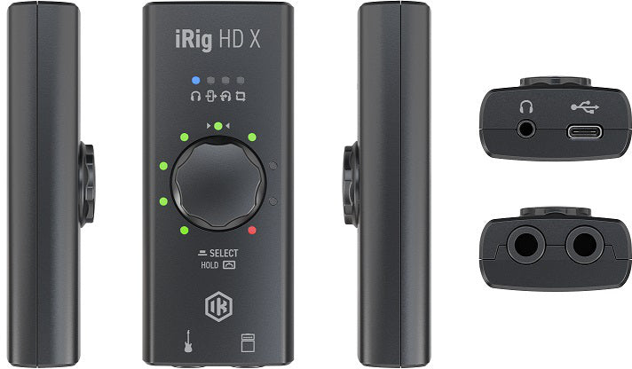 IK Multimedia iRig HD X Audiointerface für Gitarren