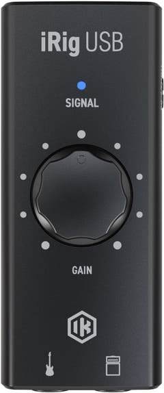 IK Multimedia iRig USB Audiointerface für Gitarren