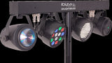 Ibiza LED Lichtleiste Mondblume, Laser und Strobe