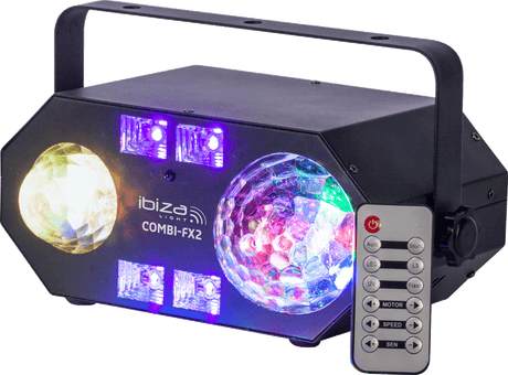 Ibiza Combi FX2 LED Lichteffekt