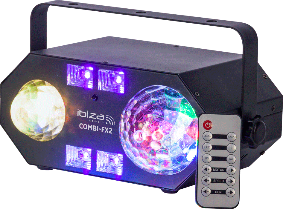 Ibiza Combi FX2 LED Lichteffekt